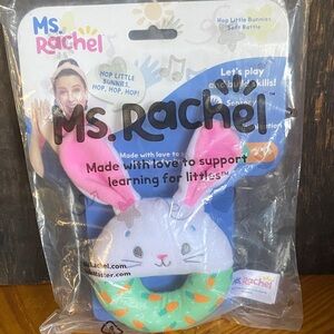 Ms. Rachel Bunny Sensory Rattle